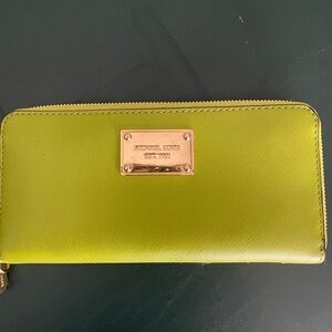 Micheal Kors Wallet. Nice green color for flair.